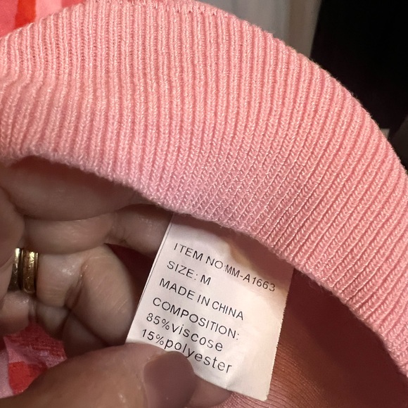 Muy Muy star sweater, size medium, pit to pit 17” - Picture 3 of 5